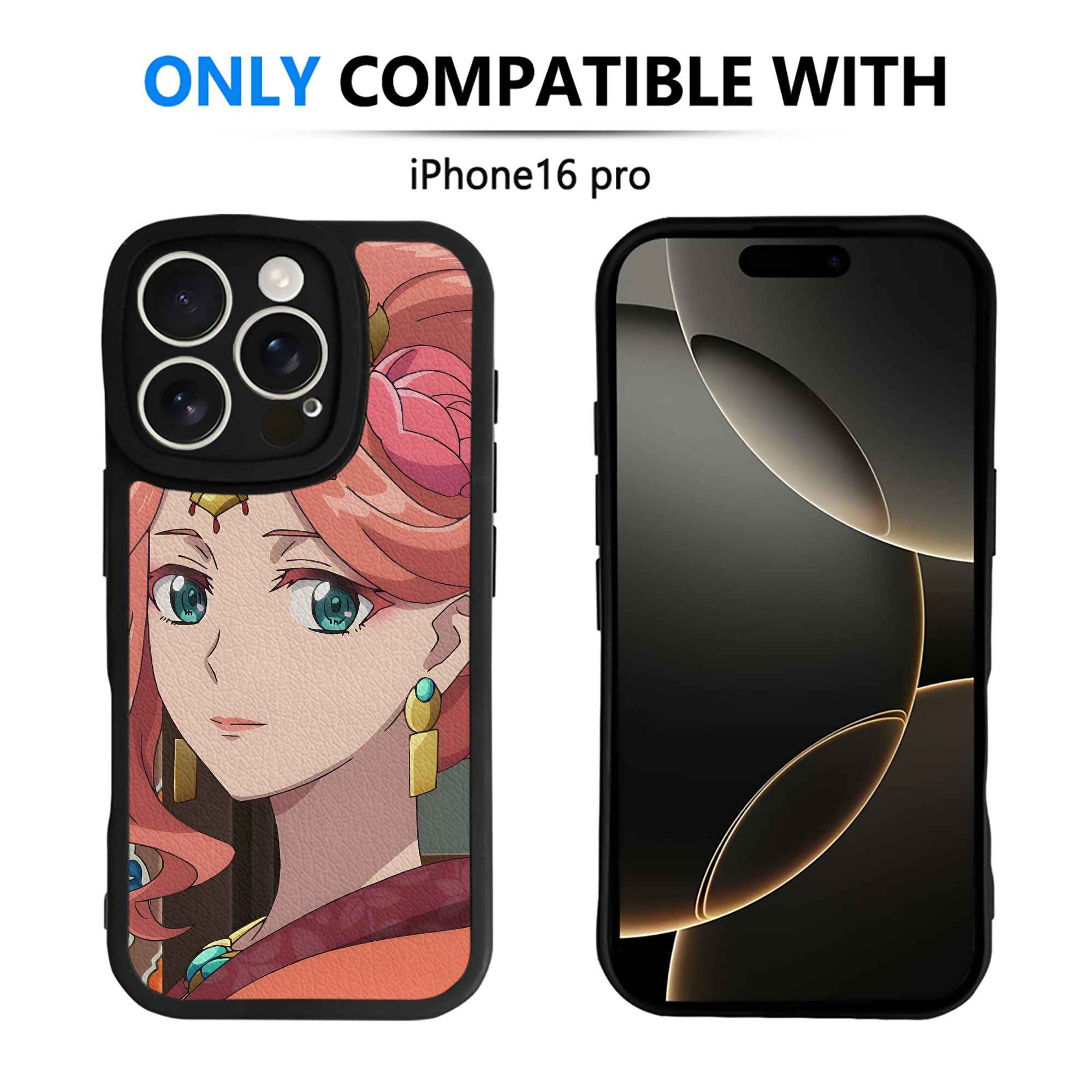 薬屋のひとりごと The Apothecary Diaries 【iPhone 16シリーズ対応】シリコンスマホケース（レザー調） 材質：シリコン